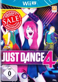 Just Dance 4 PAL Wii U PAL box art